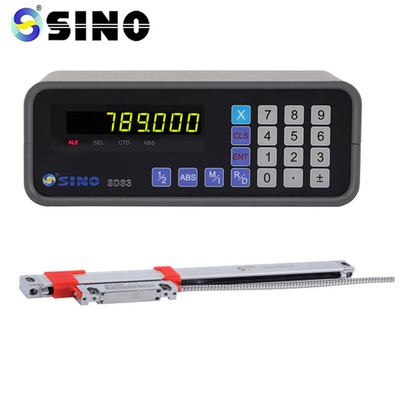 Hệ thống đọc kỹ thuật số SINO SDS3-1F một trục với thang đo tuyến tính bằng kính