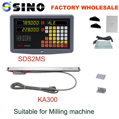 Hệ thống đọc kỹ thuật số SDS2MS SINO DRO KA300 Thang đo tuyến tính thủy tinh IP64