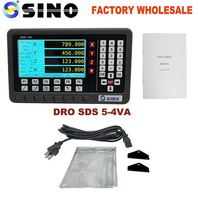 Hệ thống đọc DRO LCD 4 trục Đo SINO SDS 5-4VA cho máy tiện phay