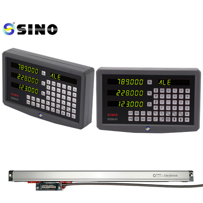 SINO 3 Axis Digital Readout Dro + TTL Thang đo tuyến tính kỹ thuật số quang học chính xác cao tăng dần