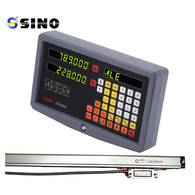 SINO SDS2MS 2 trục đọc kỹ thuật số với màn hình LED cho máy quay, hệ thống đo DRO đa chức năng