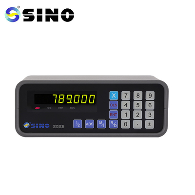 DRO Single Axis SDS3-1 Hệ thống đọc kỹ thuật số SINO Thang đo tuyến tính thủy tinh quang học