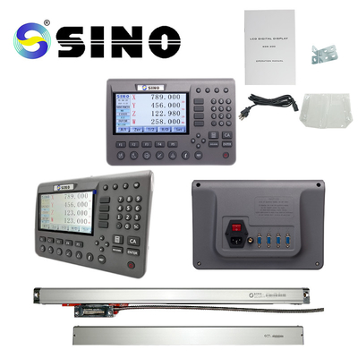 2 trục DRO SDS 200 Kit Metal LCD màn hình cảm ứng đầy đủ độ phân giải 0,005mm Thực tế cho máy xay
