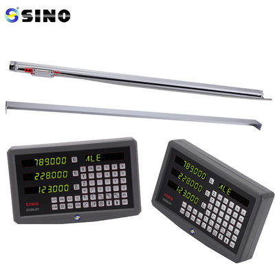 2/3 Trục Đọc kỹ thuật số Scale SINO SDS6-3V KA600-1300mm DRO Display 5um