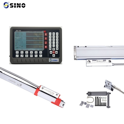 SINO 4-Axis SDS5-4VA Digital Reading Display And Linear Scale Grating Ruler That Can Be Easily Mastered (Màn hình đọc kỹ thuật số SINO 4-Axis SDS5-4VA) và Linear Scale Grating Ruler có thể dễ dàng nắm vững