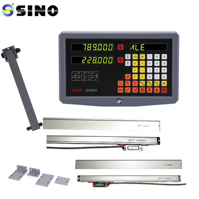TTL EIA-422 tín hiệu SINO DRO SDS2MS 2 trục đọc kỹ thuật số cho máy nghiền xoắn