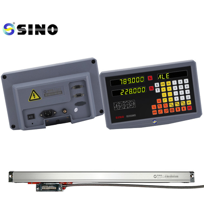 SINO SDS2MS Đọc kỹ thuật số 2 trục quang học với góc mã hóa tuyến tính Độ dài 7-102cm Đối với máy xay