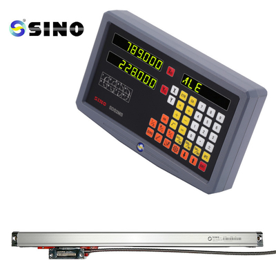 SINO SDS2MS Đọc kỹ thuật số 2 trục quang học với góc mã hóa tuyến tính Độ dài 7-102cm Đối với máy xay