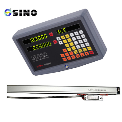 SINO SDS2MS 2 trục Hệ thống đọc kỹ thuật số DRO đa chức năng với KA300 thang tuyến tính cho máy quay