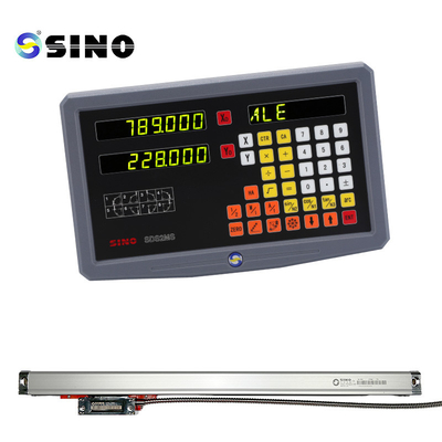 Hệ thống đọc kỹ thuật số 2 trục SINO SDS2MS DRO đa chức năng với thang đường kính cho máy quay