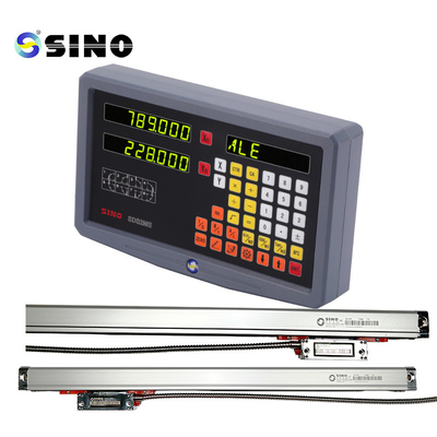 SINO SDS 2MS Đọc kỹ thuật số 2 trục với quy mô từ tính tuyến tính Dro Kit cho máy xay