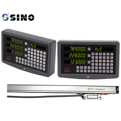 SINO DRO SDS6-3V Thước thủy tinh mã hóa tuyến tính với đầu đọc kỹ thuật số 3 trục