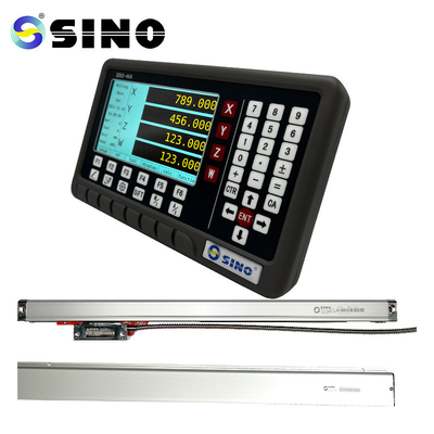 Máy tiện DRO SINO SDS5-4VA Hệ thống đếm số đọc kỹ thuật số Thang đo tuyến tính 4 trục bằng kính