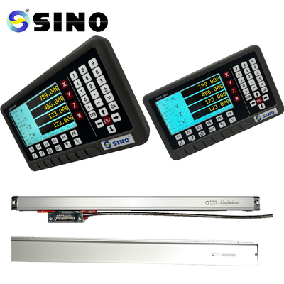 Scale Grey Glass Linear With Four Axes DRO SINO SDS5-4VA Hệ thống đếm đọc kỹ thuật số quay