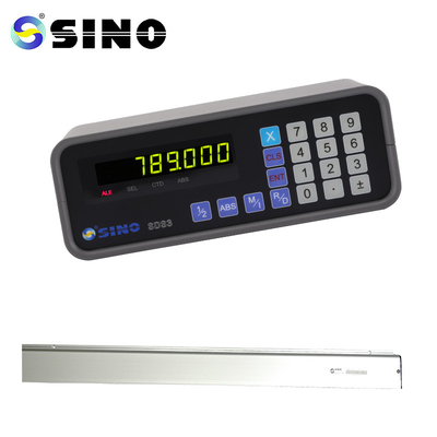 SDS3-1 Hệ thống đọc kỹ thuật số Dro SINO trục đơn KA300 Bộ mã hóa tỷ lệ tuyến tính bằng kính cách tử