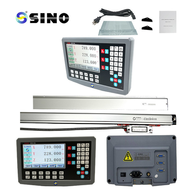 0.5um Độ phân giải DRO 3 trục Đánh giá kỹ thuật số SDS2-3VA RS422 tín hiệu