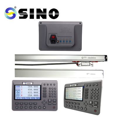 SINO 4 trục SINO Hệ thống đọc kỹ thuật số SDS200 DRO LCD kim loại với bộ mã hóa tuyến tính cho máy xay