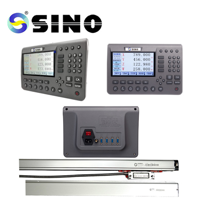 Đối với máy xay hai trục DRO SDS 200 Kit kim loại LCD màn hình cảm ứng đầy đủ có độ phân giải 0,005mm