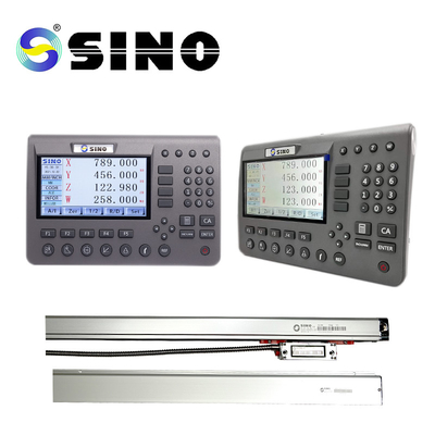 SDS200 Máy đọc kỹ thuật số 2 trục DRO với mã hóa tuyến tính đa ngôn ngữ cho máy nghiền