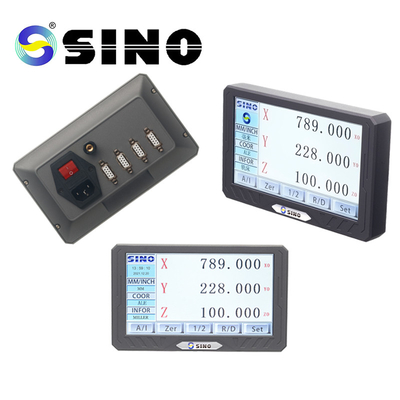 SDS200S SINO DRO Kit Dụng cụ kiểm tra Hệ thống đọc kỹ thuật số Thang đo tuyến tính thủy tinh cho máy tiện nhàm chán