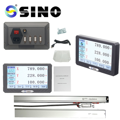 Màn hình đọc LCD kỹ thuật số ba trục SINO SDS200S Bộ mã hóa quang tuyến tính