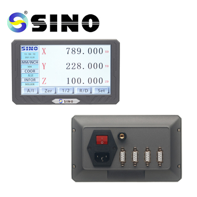 SINO SDS200S Bộ đếm hiển thị tỷ lệ tuyến tính DRO đọc kỹ thuật số 3 trục cho máy phay