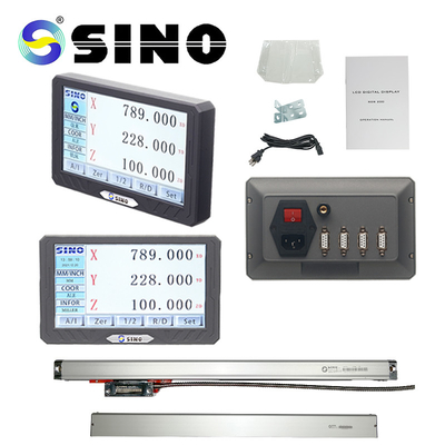 SINO SDS200S Bộ đếm hiển thị tỷ lệ tuyến tính DRO đọc kỹ thuật số 3 trục cho máy phay