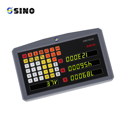 Màn hình đọc kỹ thuật số Shell kim loại với màn hình LCD DRO cho công cụ máy quay