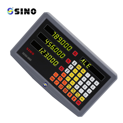Màn hình đọc kỹ thuật số Shell kim loại với màn hình LCD DRO cho công cụ máy quay