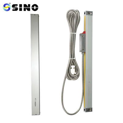 RoHS 2 Trục DRO Bộ Màn Hình LCD Kỹ Thuật Số Readout Màn Hình 5um Thước Tuyến Tính Cảm Biến Quang Kính Thước Cho Máy Tiện