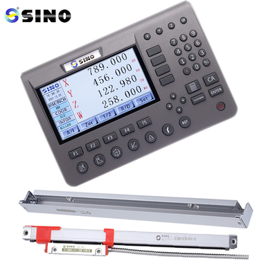 SDS200 DRO SINO Hệ thống đọc kỹ thuật số 4 trục với bộ mã hóa LCD kim loại và bộ mã hóa tuyến tính cho máy xay