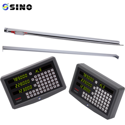 2/3 Trục Đọc kỹ thuật số Glass Linear Encoder SINO KA600-1400mm Độ chính xác 1μm Linear Scale DRO