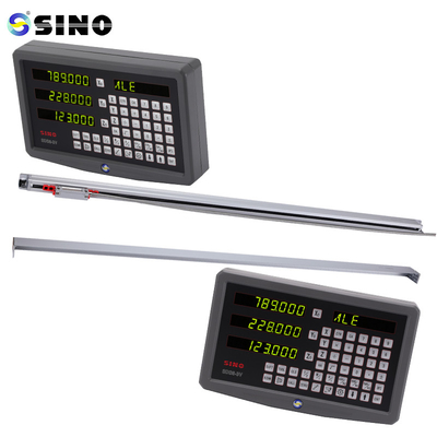 3 trục Đọc kỹ thuật số DRO Đường cân tuyến tính cho máy mài xoắn SINO KA600-1600mm