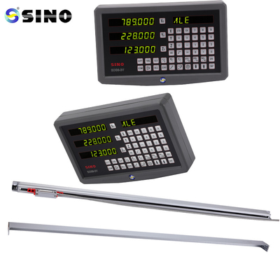 SINO KA600-1500mm 1μM Linear Scale DRO 2 Axis Digital Readout Encoder Máy quay chính xác cao