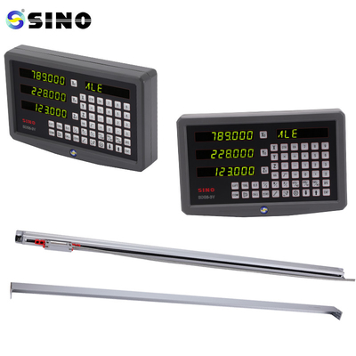 SINO KA600-1900mm cảm biến kính quy mô tuyến tính + DRO 3Axis Digital Read Out Display CNC Mill Lathe