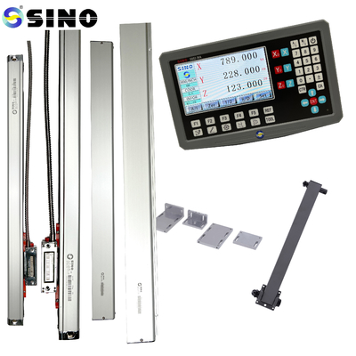 LCD DRO 3 trục Đọc kỹ thuật số AC220V 110V 70-1020mm Linear Scale Encoder Grating Ruler