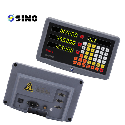 2 trục kim loại LCD màn hình cảm ứng đầy đủ máy xay DRO 0.005mm độ phân giải thực tế