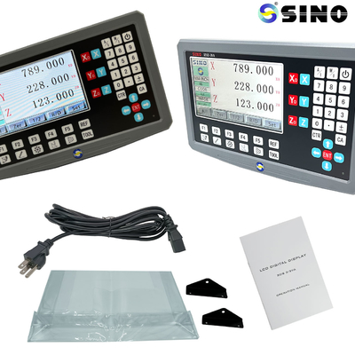 LCD DRO SDS2-3VA Hệ thống đọc kỹ thuật số 3 trục cho hệ thống khoan xoắn