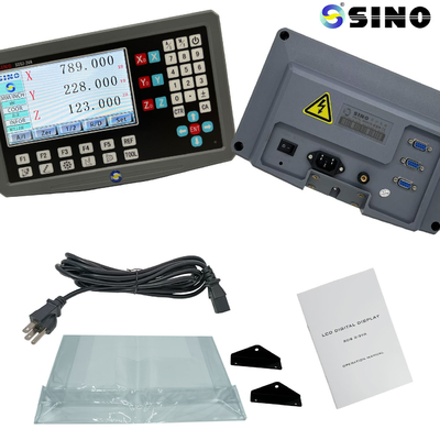 LCD DRO SDS2-3VA Hệ thống đọc kỹ thuật số 3 trục cho hệ thống khoan xoắn