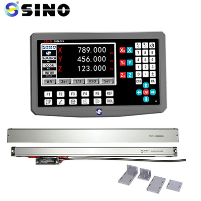 RoHS 3 trục DRO Kit Milling Lathe Grider Digital Reading Display 5um Optical Ruler Linear Scale Encoder