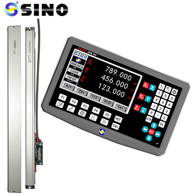Chọn chính xác 3 trục đọc kỹ thuật số quy mô tuyến tính Encoder Sino SDS6-3VA Lathe Milling DRO Set