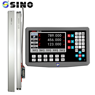 Máy đo DRO 3 trục SINO SDS6-3Va Hệ thống đọc kỹ thuật số Bộ mã tuyến tính cho máy quay CNC