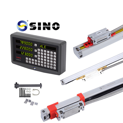 Glass Scale Ruler TTL Model DS6-3V 5micron Linear Encoder Với 5um 3 Axis Digital Read-out