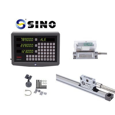 SINO SDS6-3V Máy quay kính quy mô tuyến tính Máy đọc kỹ thuật số DRO 3 trục 1um