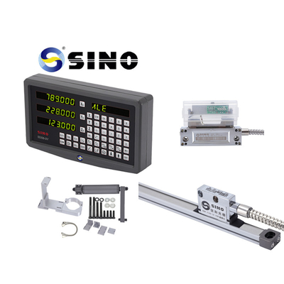 SINO SDS6-3V Đọc kỹ thuật số DRO 3 trục với màn hình LED cho máy nghiền máy nghiền xoắn