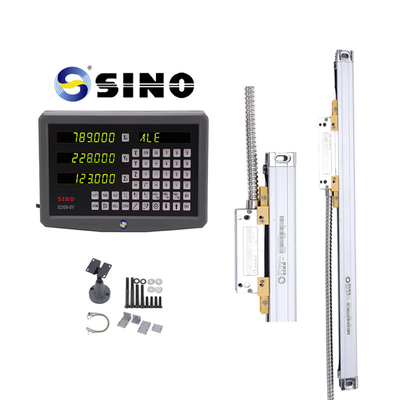 SINO DRO SDS6-3V Hệ thống đọc kỹ thuật số 3 trục với TTL Linear Encoder Ruler cho máy xay xoắn