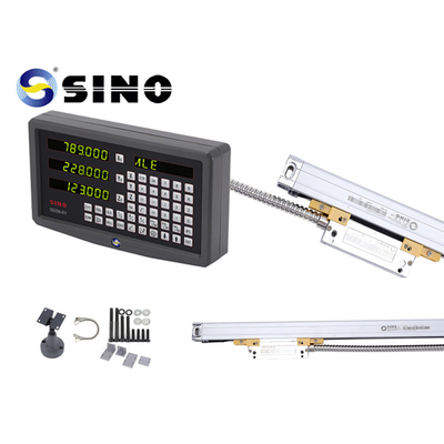Glass Scale Ruler TTL Model DS6-3V 5micron Linear Encoder Với 5um 3 Axis Digital Read-out