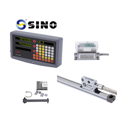 SINO SDS2-3MS Đọc kỹ thuật số Dro Milling Lathe Machine Scale Linear Scale