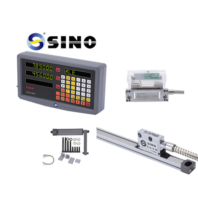 SINO SDS2-3MS Digital Display Công nghiệp chế biến với máy xay 2 trục tuyến tính