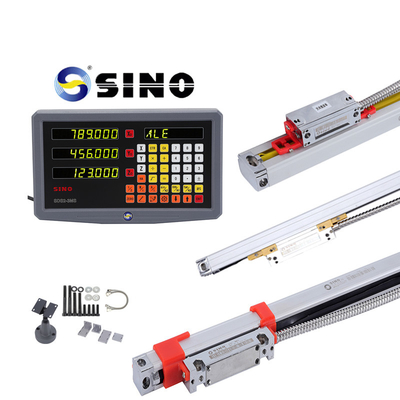 SINO SDS2-3MS Digital Display Công nghiệp chế biến với máy xay 2 trục tuyến tính